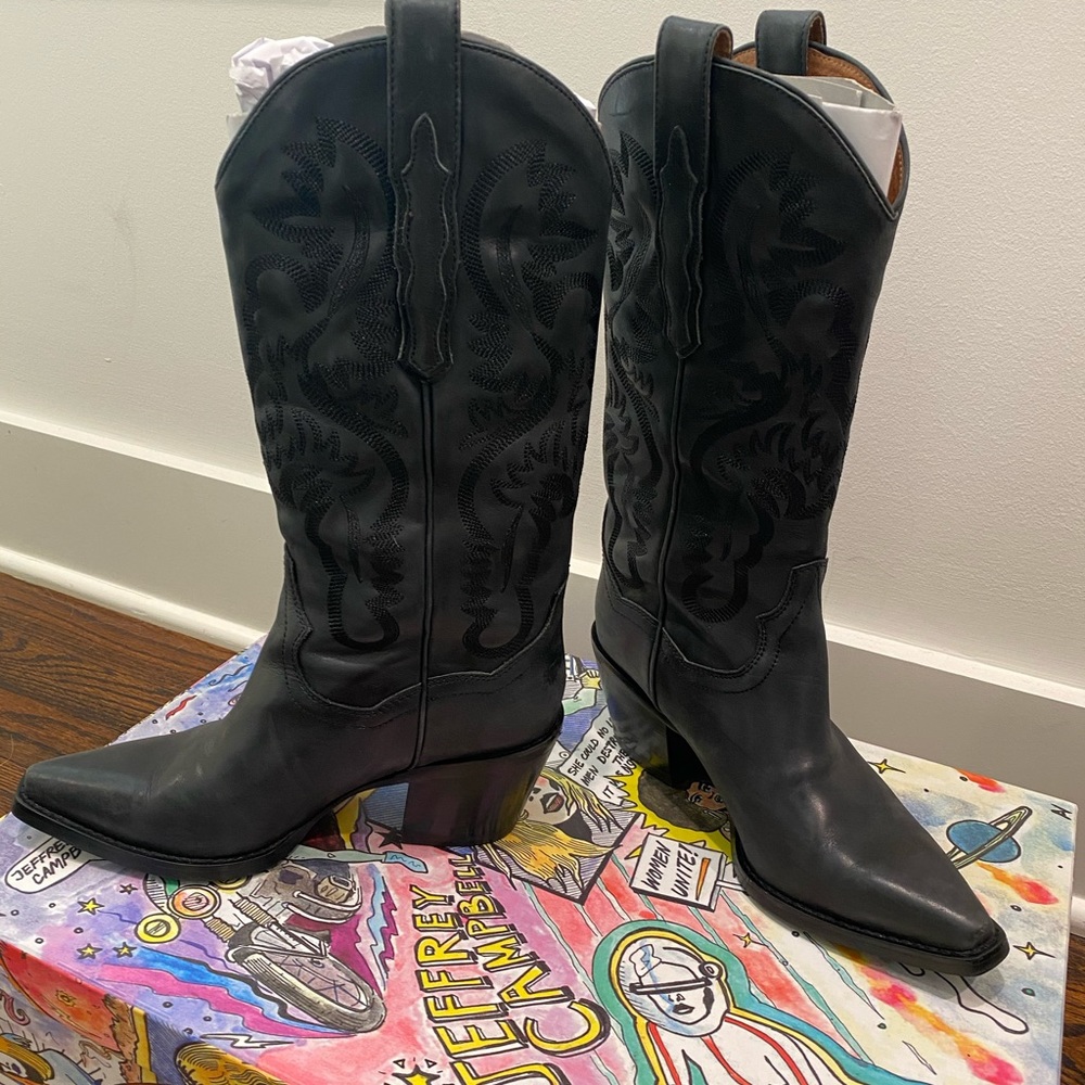 Jeffrey Campbell Dagget Western Boots -Cowboy Boot